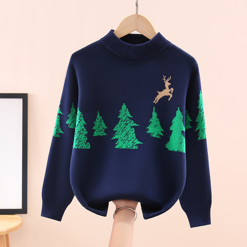 纯棉毛衣男童韩版冬季