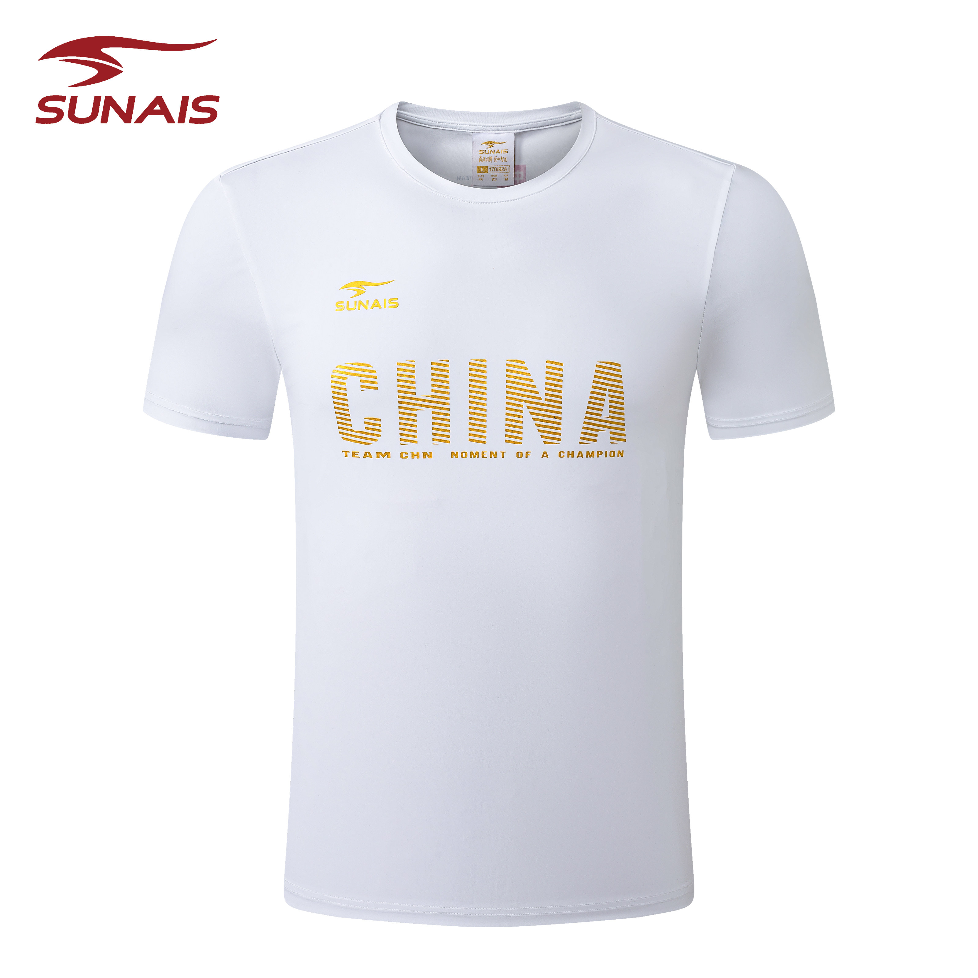 舒莱狮正品国潮运动短袖T恤男