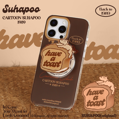 suhapoo壳内策展 面包物语手机壳iPhone17promax苹果16原创15ins风16pro14plus全包