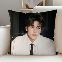 Zhang Linghe's pillow for the living room and bedroom, with a light luxury and high-end feel. Customized pillowcases and cushions based on the same style photos thumbnail 6