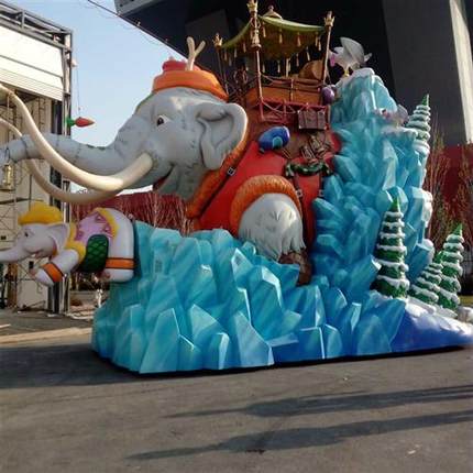 米以上大型巡游花车彩车节日庆典彩车巡游车影视道具花车安装