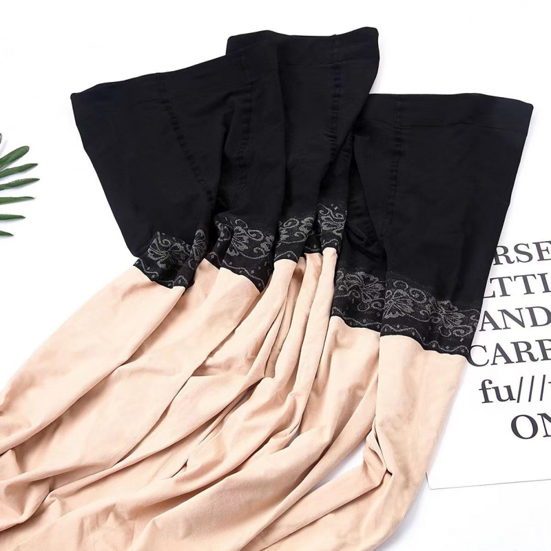 春秋中厚防狼袜防走光连裤袜钢丝