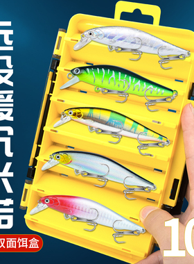 米诺路亚饵银鱼刀远投悬浮悬停颤沉缓沉沉水海钓通杀翘嘴鲈鱼假饵