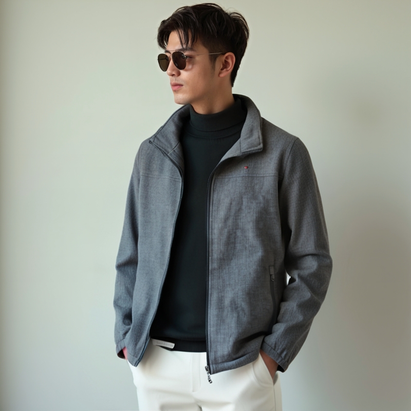 特价清仓TOMMY商务休闲加绒夹克