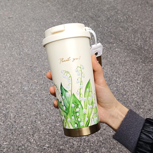 食魔师保温杯316内胆随手杯高颜值男女咖啡杯大容量便携车载500ML