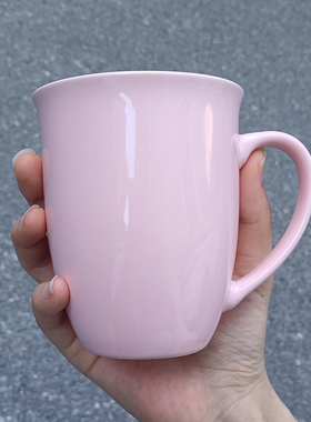 食魔师纯色色釉陶瓷杯尾货清仓处理家用马克杯办公室喝水杯 425ML