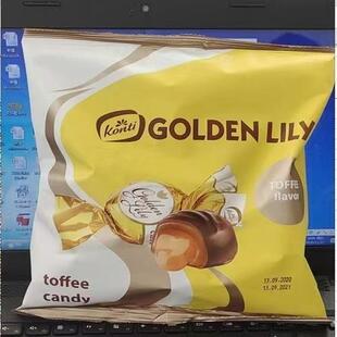 俄罗斯进口炼乳巧克力糖果500g康吉金百合独立包装巧克力味喜糖