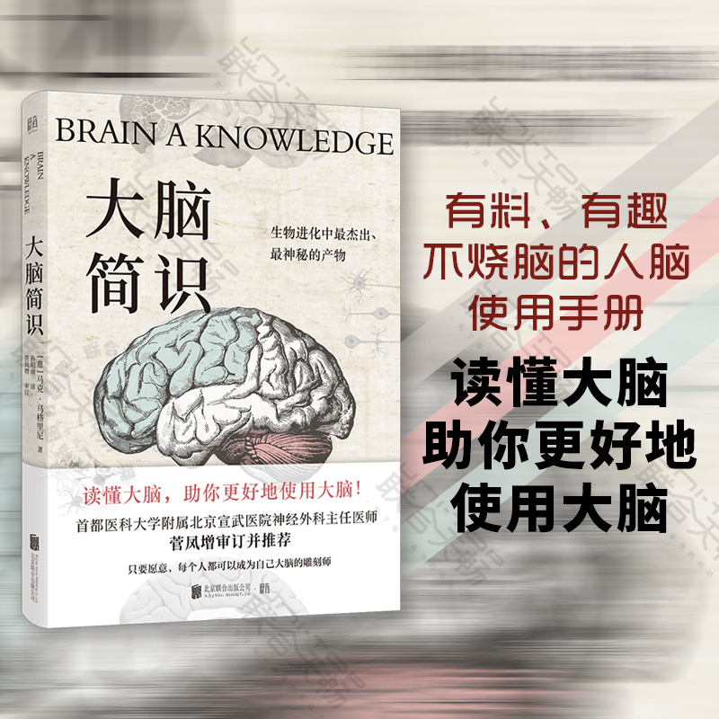 官方店包邮大脑简识 马克马格里尼以风趣通俗的方式讲解世界脑科学前沿成果读懂人类大脑的各项机能机制成人科普书籍 书籍/杂志/报纸 人类 原图主图