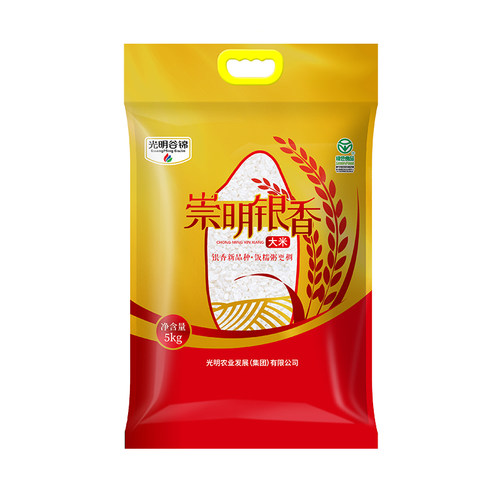 银香5kg光明谷锦崇明新米