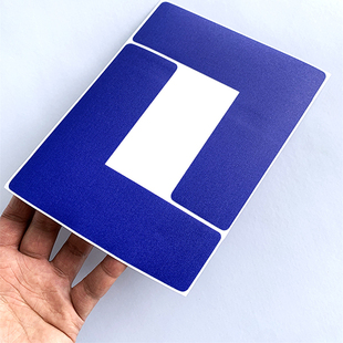 6S5S反光型黄色L定位贴车间厂房地面区域规划划线反光胶带四角定置点物品标识L形十型T型一型定位地贴标志