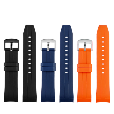 CTEX适配天梭橡胶防水手表带男士