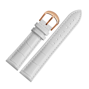 真皮手表带 适配罗西尼CHIC劳士顿阿玛尼卡梭 女士12/14/16/18MM