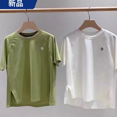 2025年零素然新品女士新品夏运动薄罗马针织布短袖T恤A0233TS19