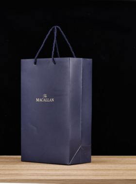 新款vosp轩尼诗礼袋高档XO洋酒纸袋蓝带名士麦卡伦手提袋送礼包装