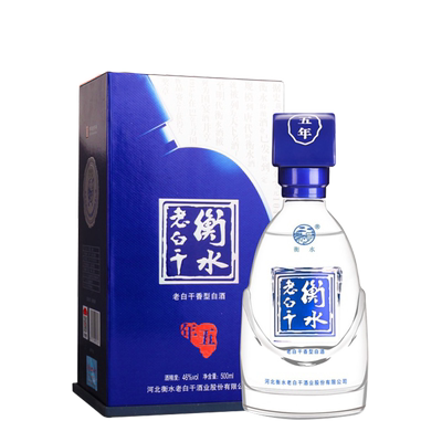 衡水老白干优级5500ml*1瓶粮食酒