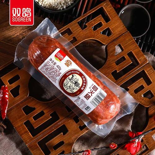 400g圆火腿双鸽火腿肠