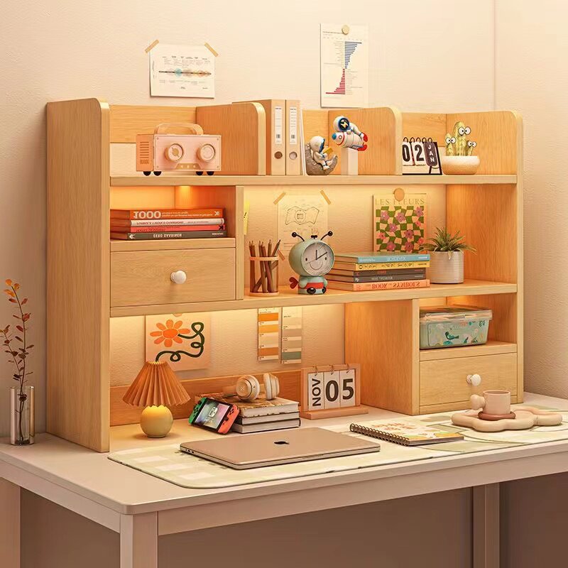 书架桌面置物架办公室桌上小型架子学生宿舍卧室书桌收纳储物书柜,收纳整理,书桌收纳置物架,淘宝优惠券,粉丝福利购,淘宝优惠卷