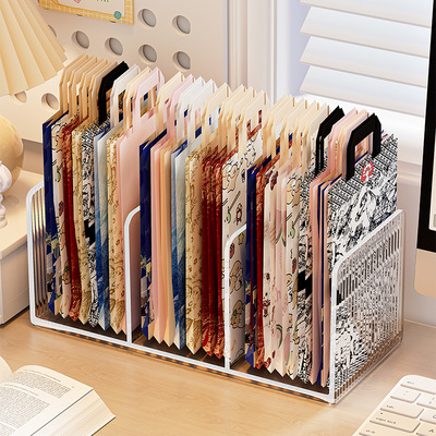 纸袋收纳神器主机柜服装店