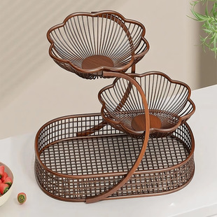 水果盘家用客厅茶几水果盘果盆零食盘干果盘摆放盘瓜子花生糖果盘