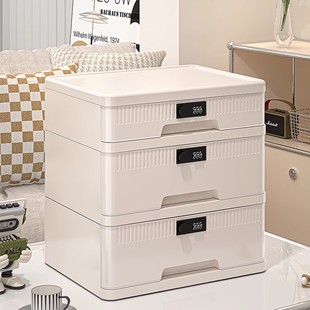 桌面收纳盒抽屉式办公室工位好物学生文具整理神器移动桌下收纳柜