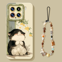 奥沃美适用小米15手机壳15pro全包14镜头13防摔14ultra新款12猫咪14pro女11可爱xiaomi高级感civi4pro带挂绳