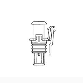 1928404993       BOSCH汽车连接器  端子护套胶壳盲堵优势库存