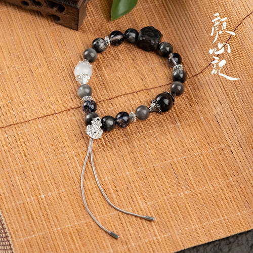 《颜心记》官方正版周边江心白江心白风定云墨手串
