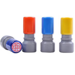 QC章印pass小圆章定做QA章iqc合格章检验章数字质检章名字印章qc印章个人姓名光敏章雕刻 奶茶店积分卡小印章