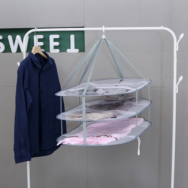 毛衣晒衣网晾衣篮羊毛衫的网兜凉衣服晾晒神器专用平铺晾衣架定制