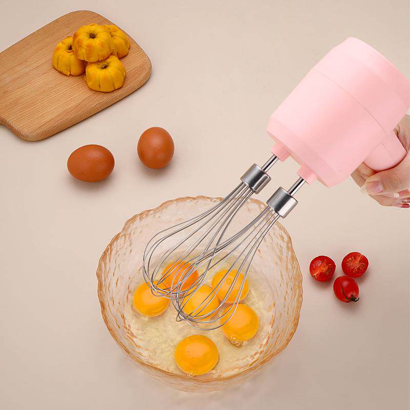 双头搅拌器家用烘焙奶油打发器打蛋机大功率无线手持电动打蛋器