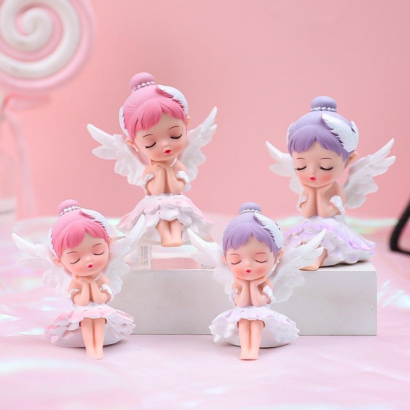 家居创意唯美可爱芭蕾舞女孩小摆件女生日礼品客厅桌面装饰品定制