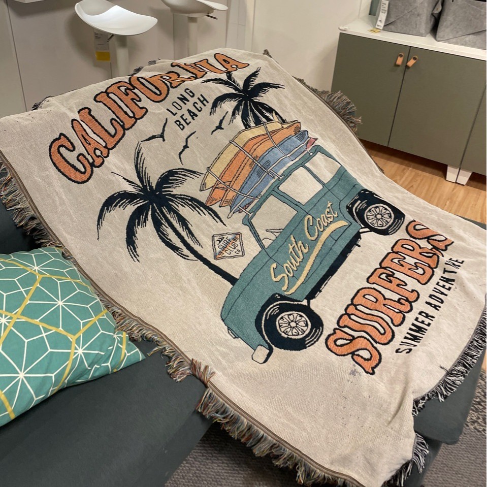 毛毯沙发毯盖毯休闲毯 装饰毯 沙滩汽车定制