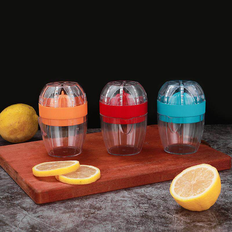 新款家用便携ABS榨汁杯手动柠檬榨汁器柠檬压汁器 迷你榨汁机