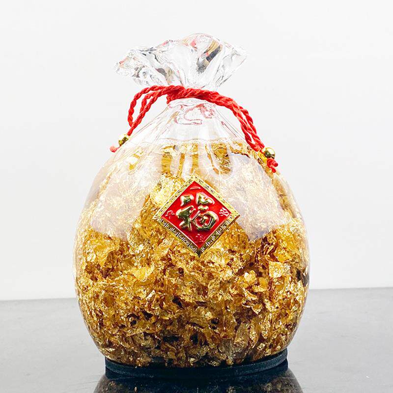 金箔大号福袋摆件 创意钱袋子摆件热销东南亚市场