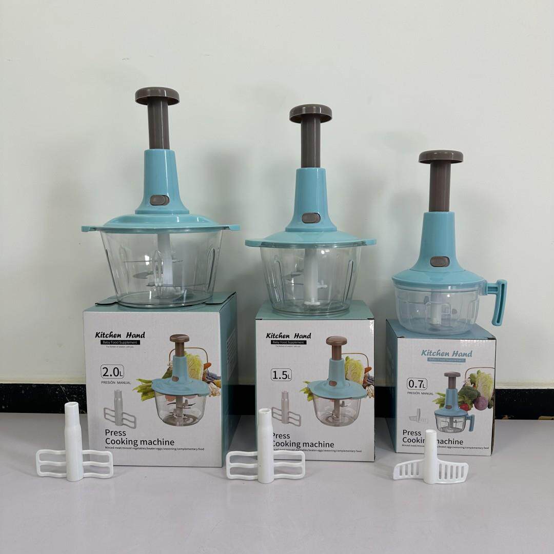 拍拍绞肉机 绞菜器蒜泥器手动绞菜机手压式料理机绞馅器打蛋器