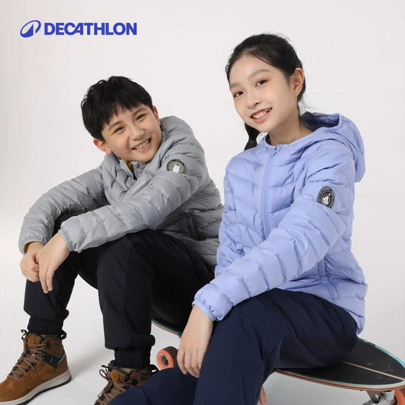 迪卡侬官方旗舰店轻薄秋冬羽绒服