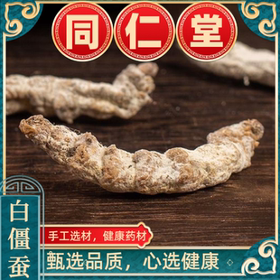 白僵蚕中药材正品白僵蚕炒僵蚕僵虫僵蚕粉白僵蚕特级姜虫