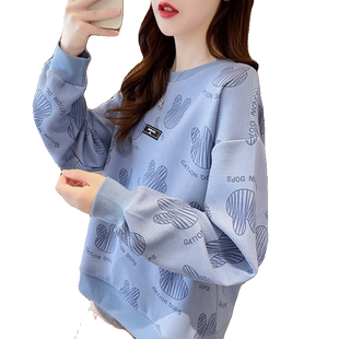 早秋薄款美式卫衣女春秋韩版宽松设计感小众小个子华夫格上衣外套