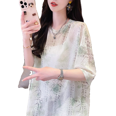 纳米薄款小个子防晒衣短袖t恤女
