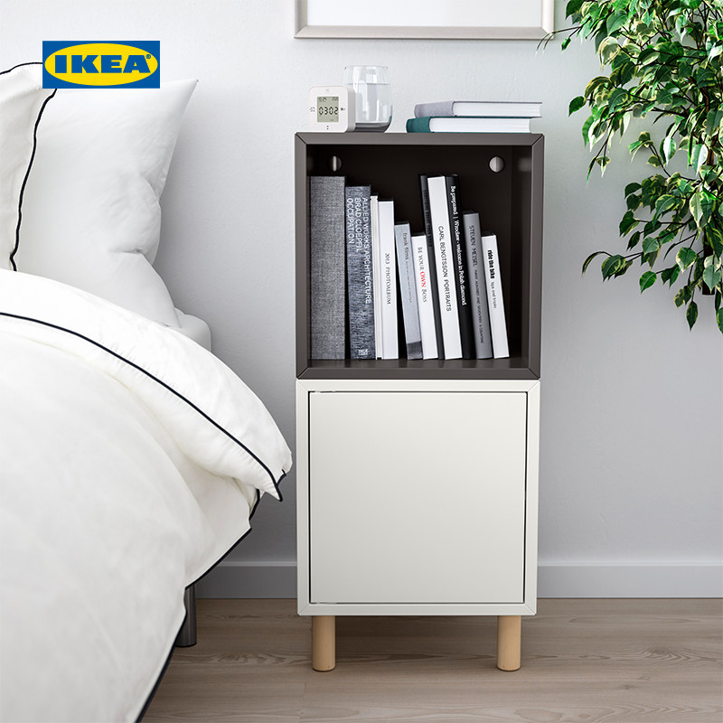 IKEA宜家EKET伊克特橱柜创意组合柜床头柜储物柜欧式简约现代