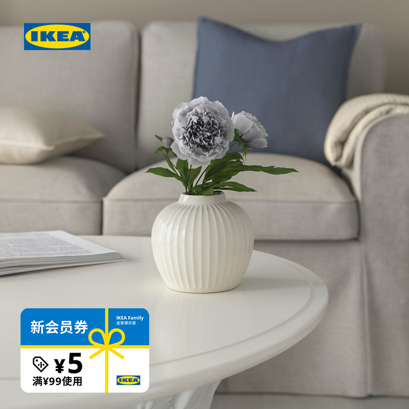 IKEA宜家PELARBJORK佩拉比约花瓶餐厅摆件插花家用