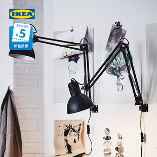 IKEA宜家TERTIAL特提亚工作灯复古经典 北欧风台灯书桌灯经典