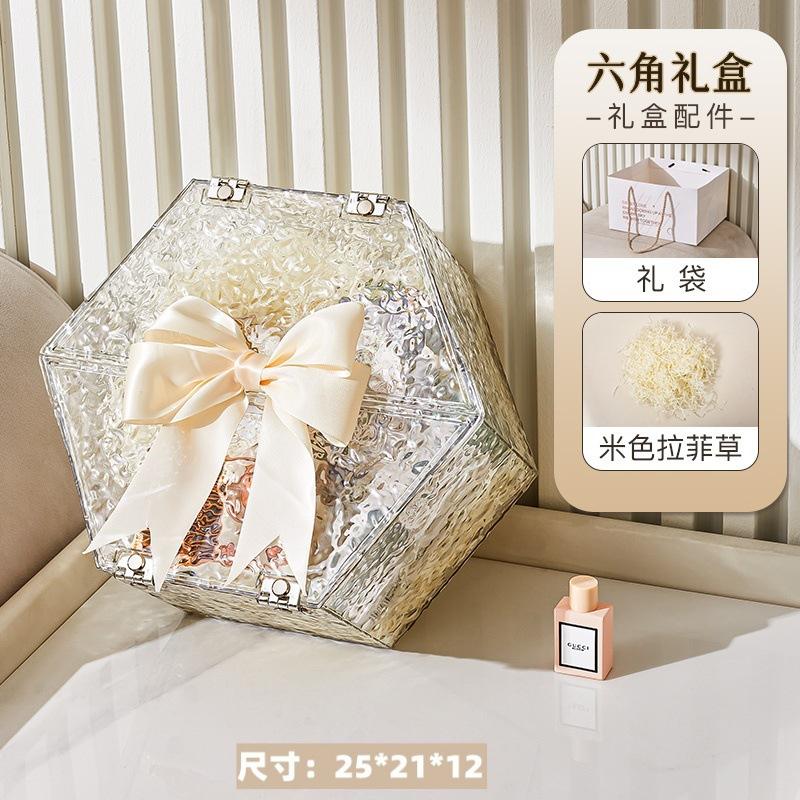 适用礼物盒礼品包装盒空盒子生日礼盒伴手礼高级仪式感轻奢圣诞节