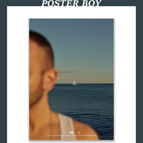 POSTERBOY创意概念摄影/男模装饰画海报/大海白帆自由M065