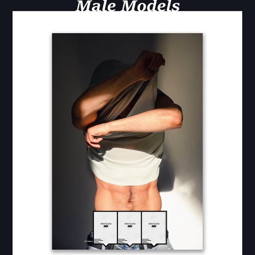 POSTERBOY性感同志装饰画/男模画报/腹肌海报S040