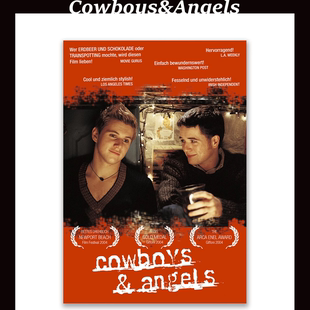 飾畫 Cowboys&Angels 天使牛仔酷 我 酷男室友 同志電影海報(bào)裝