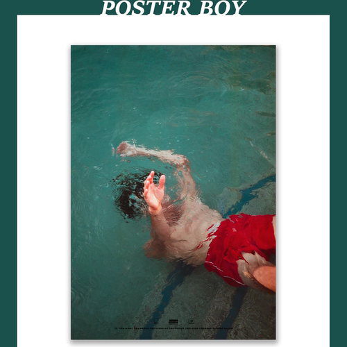 POSTERBOY创意概念摄影/男模装饰画个性贴画海报男孩M053