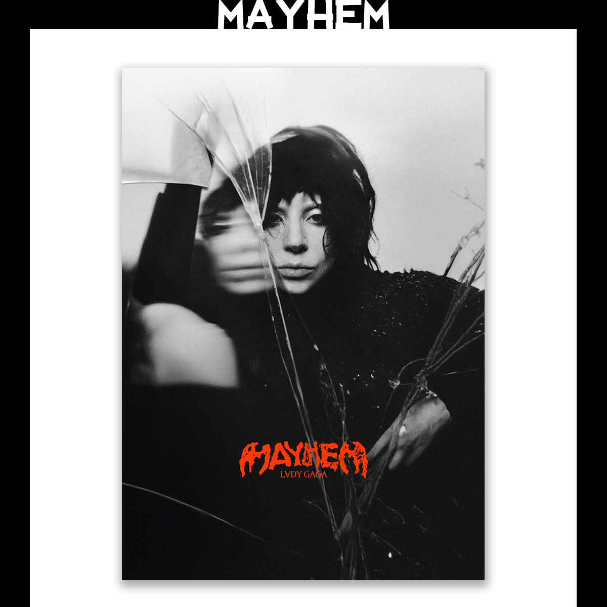 MAYHEM自制海报/LADYGAGA周边A3装饰画/gaga怪兽之母回归A014