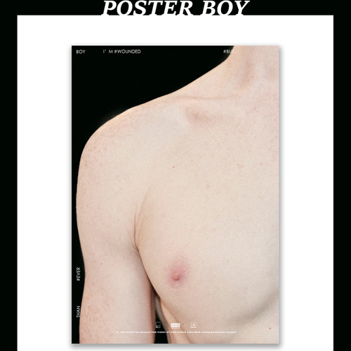男模杂志大片海报/艺术装饰画/客厅卧室创意画POSTERBOY