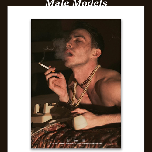 男模DominicAdrianoAlbano海报/男模性感海报/海报男孩POSTERBOY